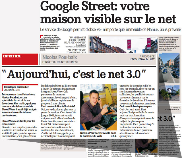 En Belgique, Google Street View fait le Buzz Marketing