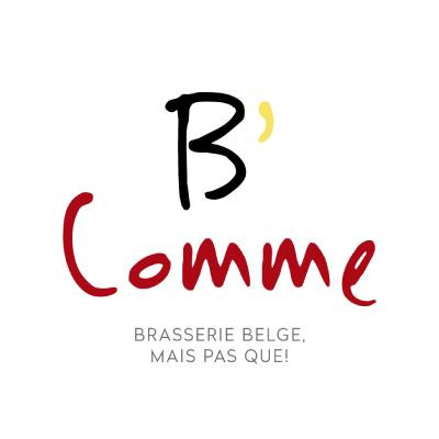 Conception de site web de la brasserie B'Comme à Louvain-la-Neuve