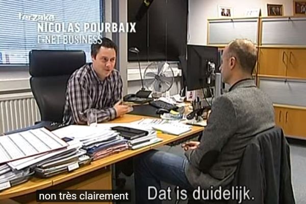 Mecasoft et E-net Business sur la VRT en décembre 2012